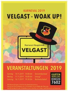 VCC Veranstaltungstermine November 2019
